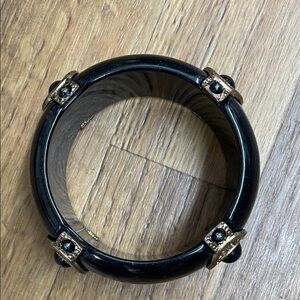 Elegant Black Bangle Bracelet